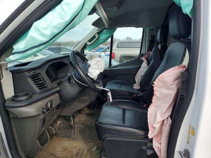 2025 Ford Transit VIN 1FTBR1Y86SKA45675 COPART salvage auction — FRONT END, Il - Salvage Certificate, sold $3,200 on 2026-07-29 (photo 7)