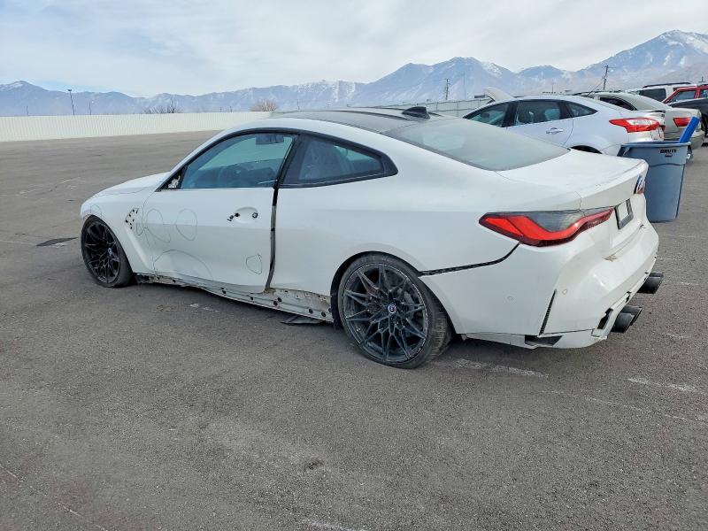 2022 BMW M4 VIN WBS43AZ08NCK30336 COPART salvage auction — FRONT END, Ut - Salvage Certificate, sold $13,400 on 2026-07-31 (photo 2)