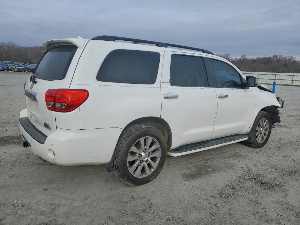 2013 Toyota Sequoia VIN 5TDJY5G19DS090888 COPART salvage auction — FRONT END, Sc - Cert Of Title-Salvage, sold $2,100 on 2026-07-22 (photo 3)