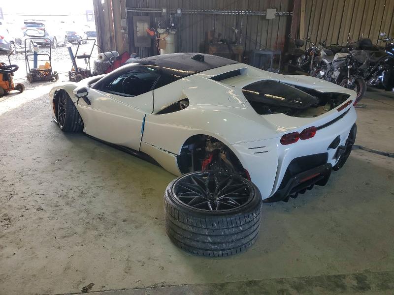 2022 Ferrari VIN ZFF95NLA3N0272206 COPART salvage auction — FRONT END, MT - SALVAGE CERTIFICATE OF A VEHIC, sold $179,000 on 2026-07-09 (photo 2)