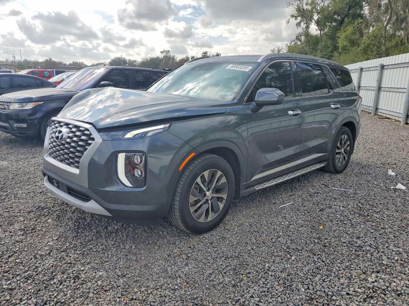 2021 Hyundai Palisade VIN KM8R24HEXMU296874 COPART salvage auction — FRONT END, Fl - Certificate Of Destruction, sold $4,600 on 2026-07-10 (photo 1)