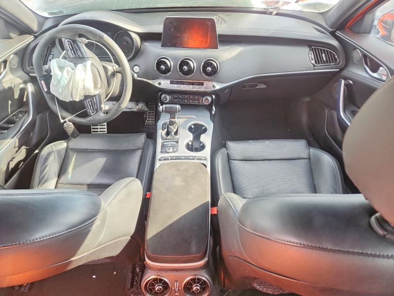 2019 Kia Stinger VIN KNAE35LC6K6070924 COPART salvage auction — FRONT END, Il - Salvage Certificate, sold $4,750 on 2026-07-13 (photo 8)