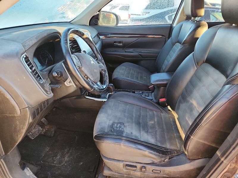 2020 Mitsubishi Outlander VIN JA4JZ3AX8LZ603716 COPART salvage auction — FRONT END, Ab - Oop - Salvage, sold $3,050 on 2026-07-07 (photo 7)