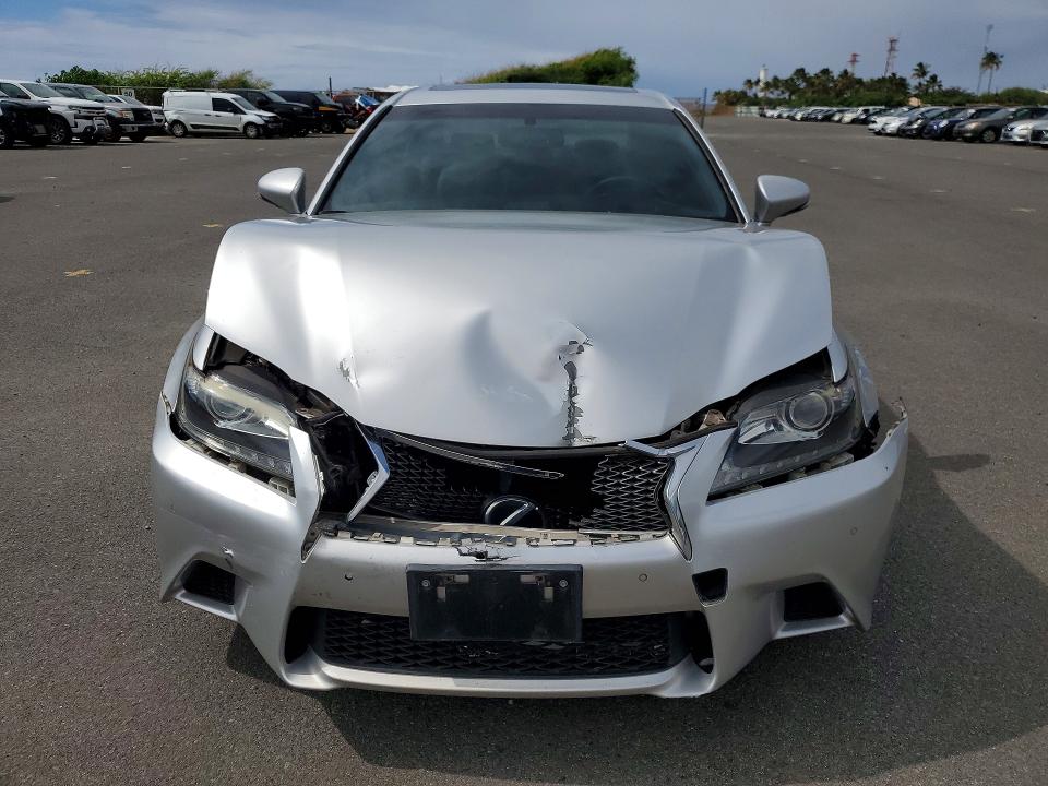 2015 Lexus Gs VIN JTHBE1BL1FA001120 COPART salvage auction — FRONT END, Hi - Certificate Of Salvage, sold $3,150 on 2026-07-27 (photo 5)