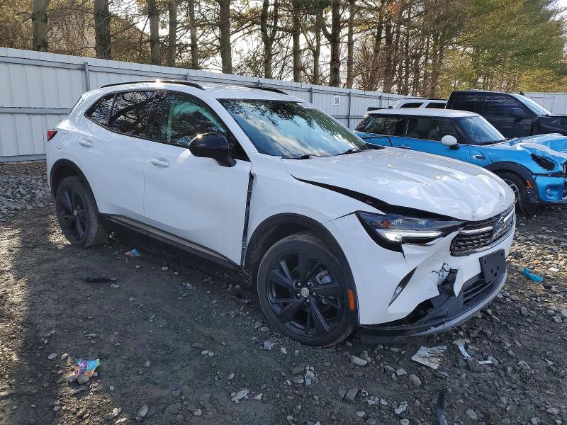 2021 Buick Envision VIN LRBFZMR43MD042298 COPART salvage auction — FRONT END, Nj - Cert Of Title-Salvage, sold $225 on 2026-07-27 (photo 4)