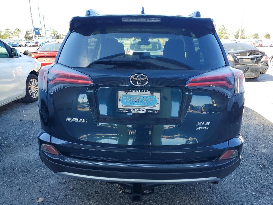 2018 Toyota Rav4 VIN JTMRFREV4JJ727023 COPART salvage auction — FRONT END, Fl - Cert Of Title Slvg Rebuildable, sold $6,200 on 2026-07-07 (photo 6)