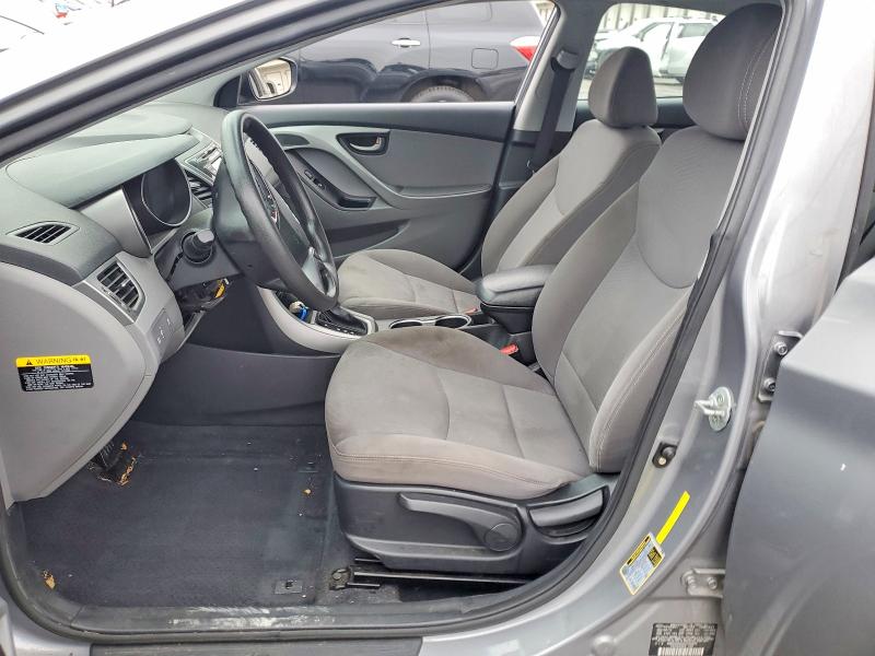 2014 Hyundai Elantra VIN KMHDH4AE6EU030885 COPART salvage auction — VANDALISM, Ky - Bill Of Sale/Part Only/No Titl, sold $775 on 2026-07-16 (photo 7)