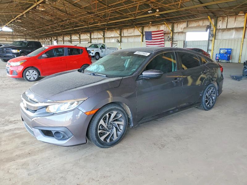 2017 Honda Civic VIN 2HGFC2F82HH548634 COPART salvage auction — SIDE, Az - Cert Of Title - Salvage, sold $5,500 on 2026-07-06 (photo 1)