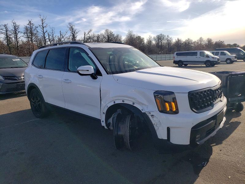 2025 Kia Telluride VIN 5XYP5DGC2SG618862 COPART salvage auction — FRONT END, Nj - Cert Of Title-Salvage, sold $400 on 2026-07-27 (photo 4)
