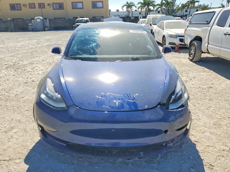 2020 Tesla Model 3 VIN 5YJ3E1EAXLF799300 COPART salvage auction — FRONT END, Id - Salvage Certificate Of Title, sold $6,000 on 2026-07-13 (photo 5)