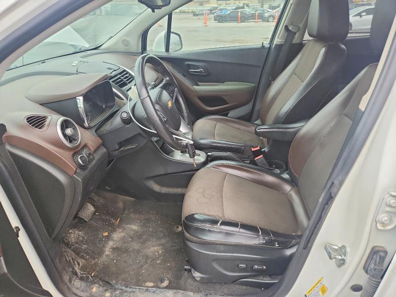 2016 Chevrolet Trax VIN KL7CJLSB6GB715807 COPART salvage auction — FRONT END, La - Cert Of Title-Salvage, sold $800 on 2026-07-08 (photo 7)