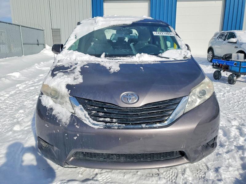 2012 Toyota Sienna VIN 5TDKK3DC1CS263866 COPART salvage auction — REAR END, Ns - Salvage Title, sold $2,800 on 2026-07-09 (photo 5)