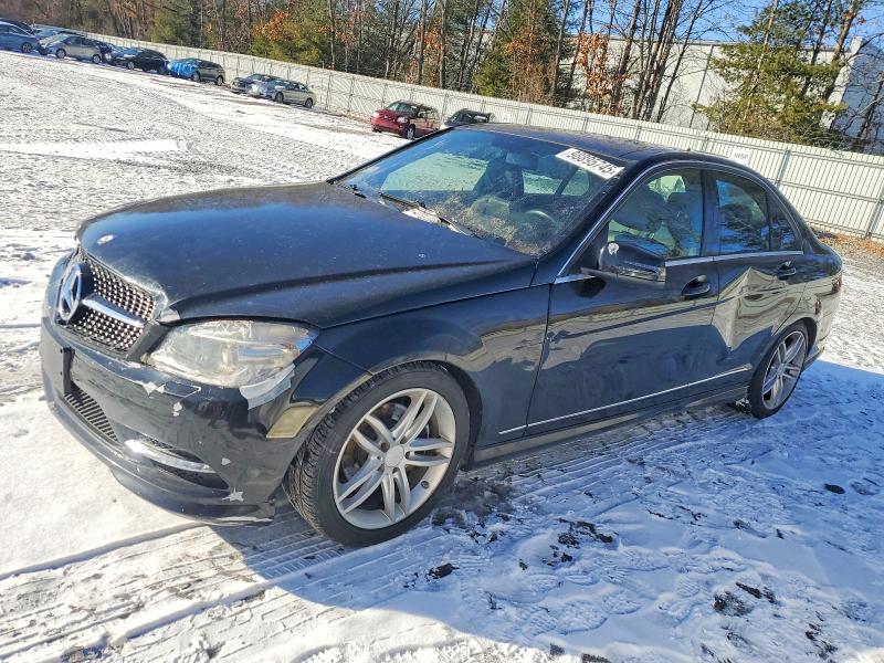 2011 Mercedes-benz C-klasse VIN WDDGF8BB8BR156205 COPART salvage auction — FRONT END, Co - Bill Of Sale-Parts Only, sold $375 on 2026-07-23 (photo 1)