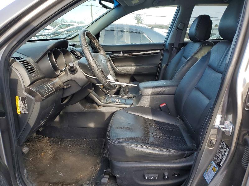 2013 Kia Sorento VIN 5XYKWDA25DG407469 COPART salvage auction — FRONT END, Nj - Cert Of Title-Salvage, sold $1,400 on 2026-07-20 (photo 7)