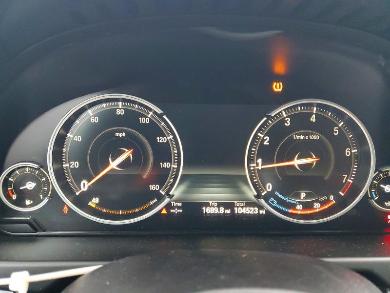 2016 BMW X6 VIN 5UXKU2C58G0N82065 COPART salvage auction — REAR END, Va - Cert Of Title - Salvage, sold $7,100 on 2026-07-21 (photo 9)