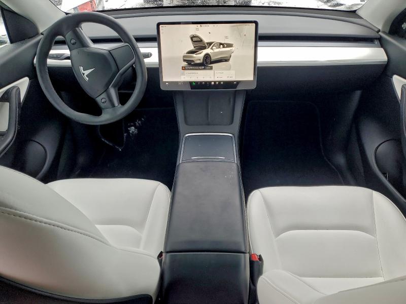 2022 Tesla Model y VIN 7SAYGDEF4NF515601 COPART salvage auction — REAR END, ON - PERMIT SALVAGE, sold $12,300 on 2026-07-16 (photo 8)