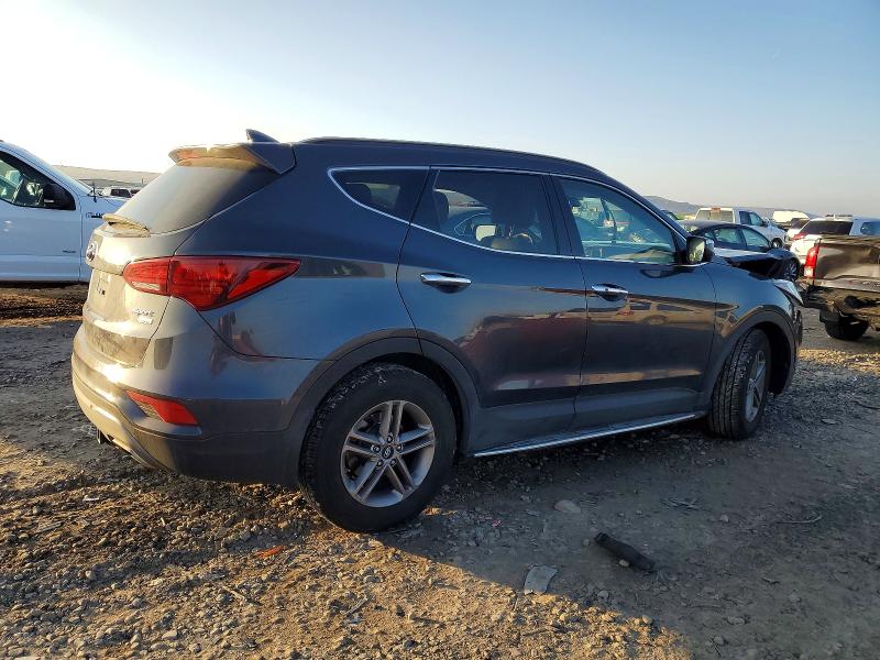 2017 Hyundai Santa fe VIN 5XYZUDLB4HG444889 COPART salvage auction — FRONT END, Ut - Salvage Certificate, sold $1,700 on 2026-07-24 (photo 3)