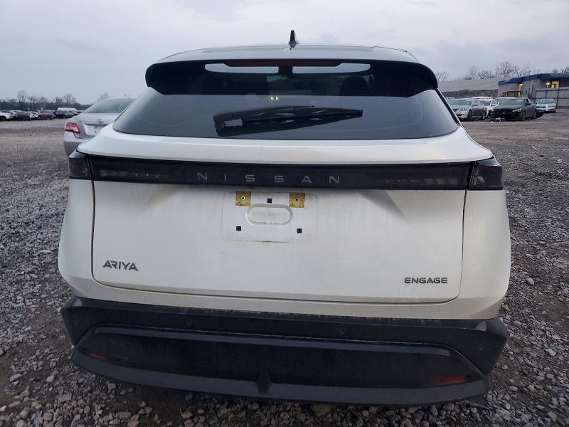 2023 Nissan Ariya VIN JN1AF0BA4PM409794 COPART salvage auction — REAR END, AL - CERT OF TITLE-SALVAGE TITLE, sold $7,500 on 2026-07-14 (photo 6)
