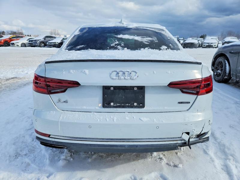2019 Audi A4 VIN WAUCNAF44KA007896 COPART salvage auction — UNDERCARRIAGE, On - Permit Salvage, sold $8,800 on 2026-07-07 (photo 6)