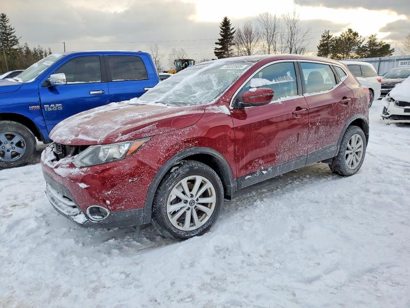 2019 Nissan Rogue sport VIN JN1BJ1CR5KW315109 COPART salvage auction — FRONT END, On - Permit Salvage, sold $3,250 on 2026-07-07 (photo 1)