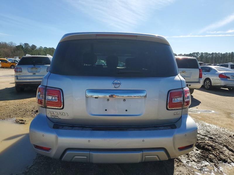 2017 Nissan Armada VIN JN8AY2NDXH9004685 COPART salvage auction — MECHANICAL, Tn - Certificate Of Title, sold $3,150 on 2026-07-20 (photo 6)