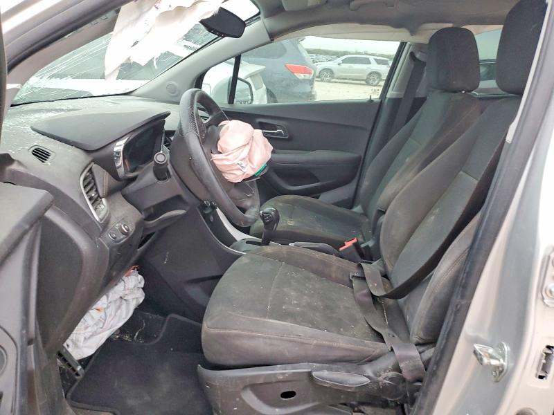 2017 Chevrolet Trax VIN KL7CJKSB7HB174357 COPART salvage auction — FRONT END, Tx - Salvage Vehicle Title, sold $750 on 2026-07-09 (photo 7)