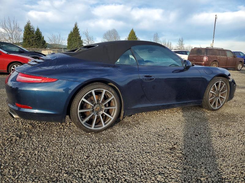 2013 Porsche 911 VIN WP0CA2A95DS140199 COPART salvage auction — ENGINE BURN, Or - Salvage Title Certificate, sold $28,250 on 2026-07-28 (photo 3)