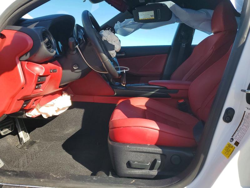 2024 Lexus Is VIN JTHAP1D21R5005448 COPART salvage auction — Front End, CA - SALVAGE CERTIFICATE, sold $13,000 on 2026-01-19 (photo 7)