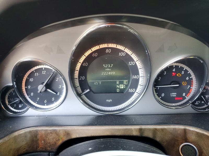 2011 Mercedes-benz E-klasse VIN WDDHF5GB2BA379298 COPART salvage auction — FRONT END, CA - SALVAGE CERTIFICATE, sold $100 on 2026-07-28 (photo 9)