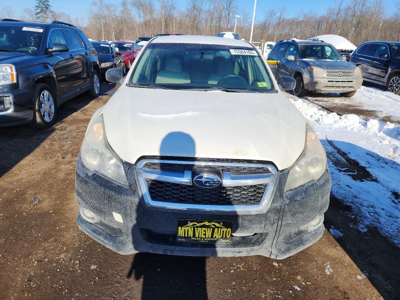 2014 Subaru LEGACY VIN 4S3BMBA6XE3032892 COPART salvage auction — MINOR DENT/SCRATCHES, Vt - Certificate Of Title, sold $1,000 on 2026-07-09 (photo 5)