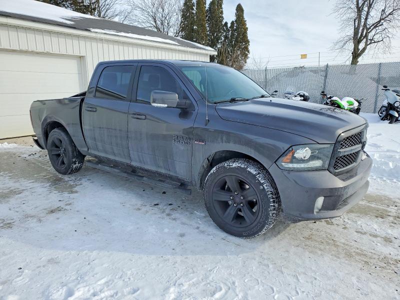 2018 Ram 1500 VIN 1C6RR7MT6JS209802 COPART salvage auction — REAR END, In - Cert Of Title-Salvage Title, sold $5,200 on 2026-07-09 (photo 4)