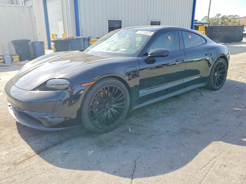 2022 Porsche Taycan VIN WP0AA2Y16NSA10976 COPART salvage auction — SIDE, Fl - Cert Of Title Slvg Rebuildable, sold $15,700 on 2026-07-30 (photo 1)