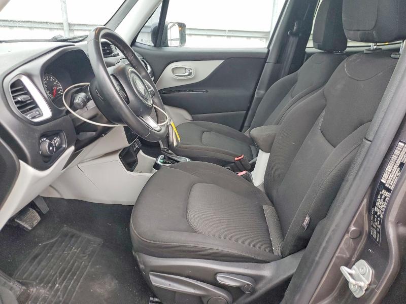 2021 Jeep Renegade VIN ZACNJCBB8MPM54934 COPART salvage auction — FRONT END, Nc - Salvage Certificate Of Title, sold $2,350 on 2026-07-08 (photo 7)