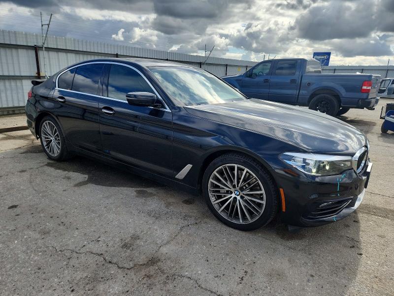2018 BMW 5er VIN WBAJA5C51JG899608 COPART salvage auction — REAR END, Ca - Salvage Certificate, sold $7,100 on 2026-07-10 (photo 4)