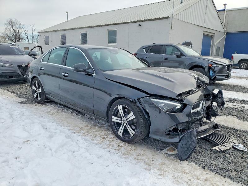 2024 Mercedes-benz C-klasse VIN W1KAF4HB7RR198056 COPART salvage auction — FRONT END, Nj - Cert Of Title-Salvage, sold $16,000 on 2026-07-02 (photo 4)
