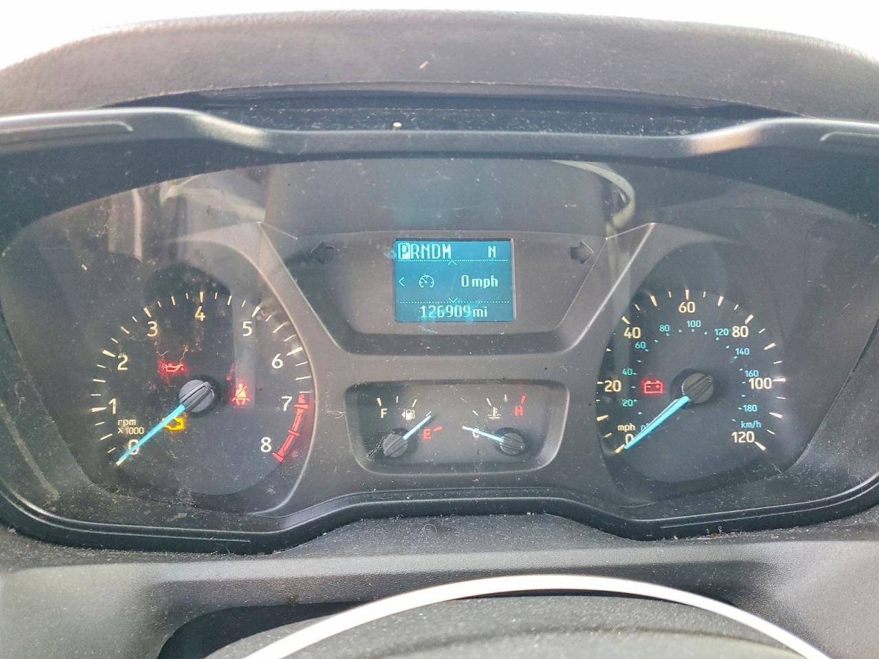 2018 Ford Transit VIN 1FTYE1YM1JKB01958 COPART salvage auction — Frame Damage, OR - SALVAGE TITLE CERTIFICATE, sold $1,200 on 2026-07-01 (photo 9)
