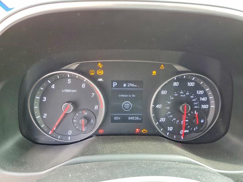 2019 Hyundai Elantra VIN KMHD04LB8KU833235 COPART salvage auction — FRONT END, Tx - Salvage Vehicle Title, sold $1,800 on 2026-07-02 (photo 9)