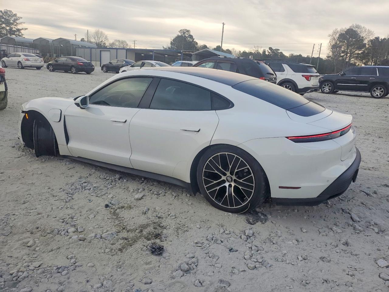 2021 Porsche Taycan VIN WP0AA2Y1XMSA14785 COPART salvage auction — Front End, ID - SALVAGE CERTIFICATE OF TITLE, sold $24,500 on 2026-08-24 (photo 2)