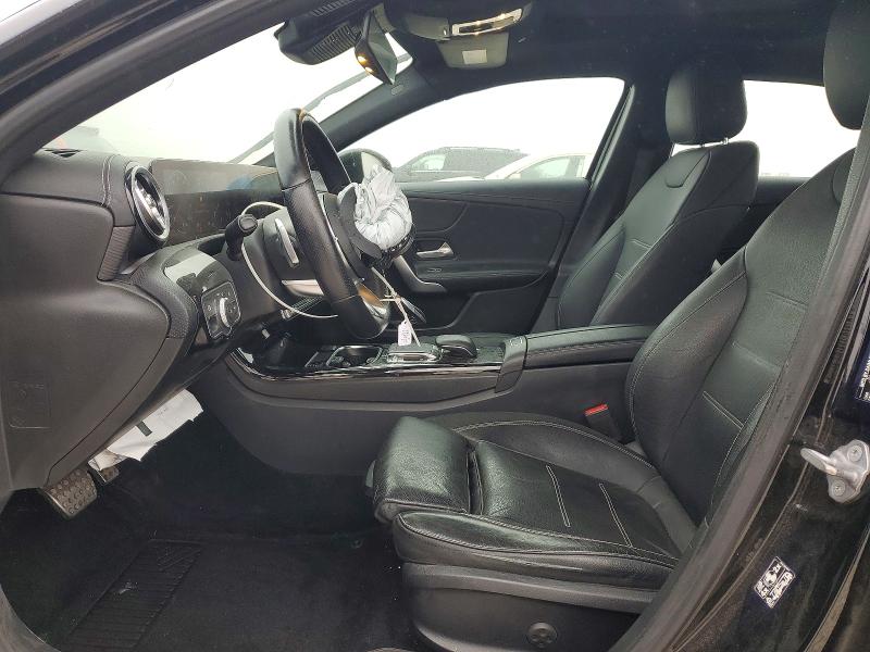 2019 Mercedes-benz A-klasse VIN WDD3G4EB1KW011573 COPART salvage auction — FRONT END, Salvage Title, sold $5,200 on 2026-07-16 (photo 7)