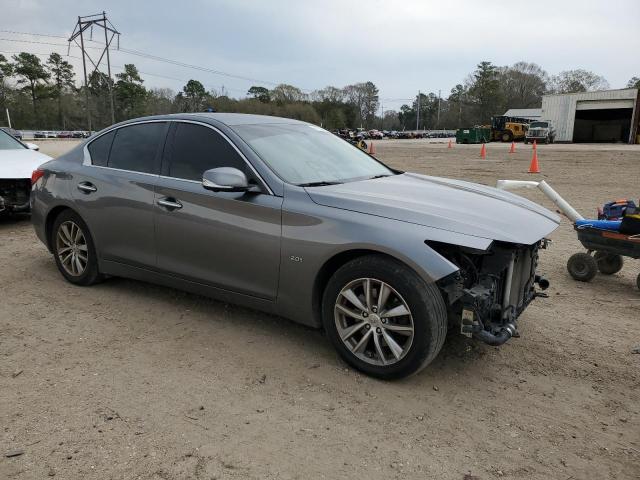 2017 Infiniti Q50 VIN JN1CV7AR8HM681486 COPART salvage auction — FRONT END, La - Permit To Sell, sold $2,200 on 2026-07-17 (photo 4)