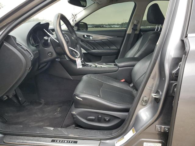 2017 Infiniti Q50 VIN JN1CV7AR8HM681486 COPART salvage auction — FRONT END, La - Permit To Sell, sold $2,200 on 2026-07-17 (photo 7)
