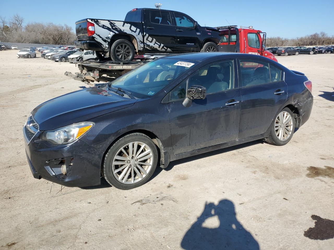 2013 SUBARU IMPREZA VIN JF1GJAG68DH014995 COPART salvage auction — ALL OVER, OK - CERT OF TITLE-SALVAGE, sold $1,750 on 2024-08-13 (photo 1)