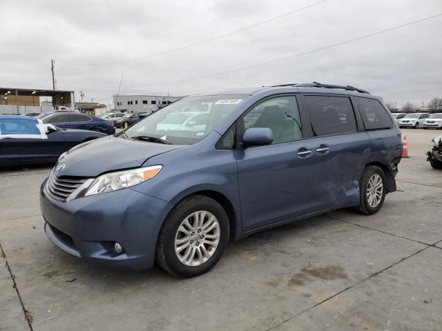 2015 Toyota Sienna xle VIN 5TDYK3DC6ES508836 COPART salvage auction — REAR END, Tx - Salvage Vehicle Title, sold $4,100 on 2026-07-06 (photo 1)