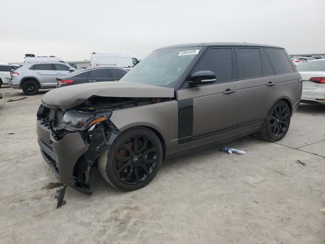 2021 Land rover RANGE ROVER VIN SALGS2SE8MA419591 — COPART salvage auction photo