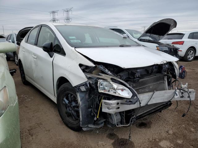 2013 Toyota Prius VIN JTDKN3DU1D1630666 COPART salvage auction — FRONT END, Il - Salvage Certificate, sold $400 on 2026-07-14 (photo 4)