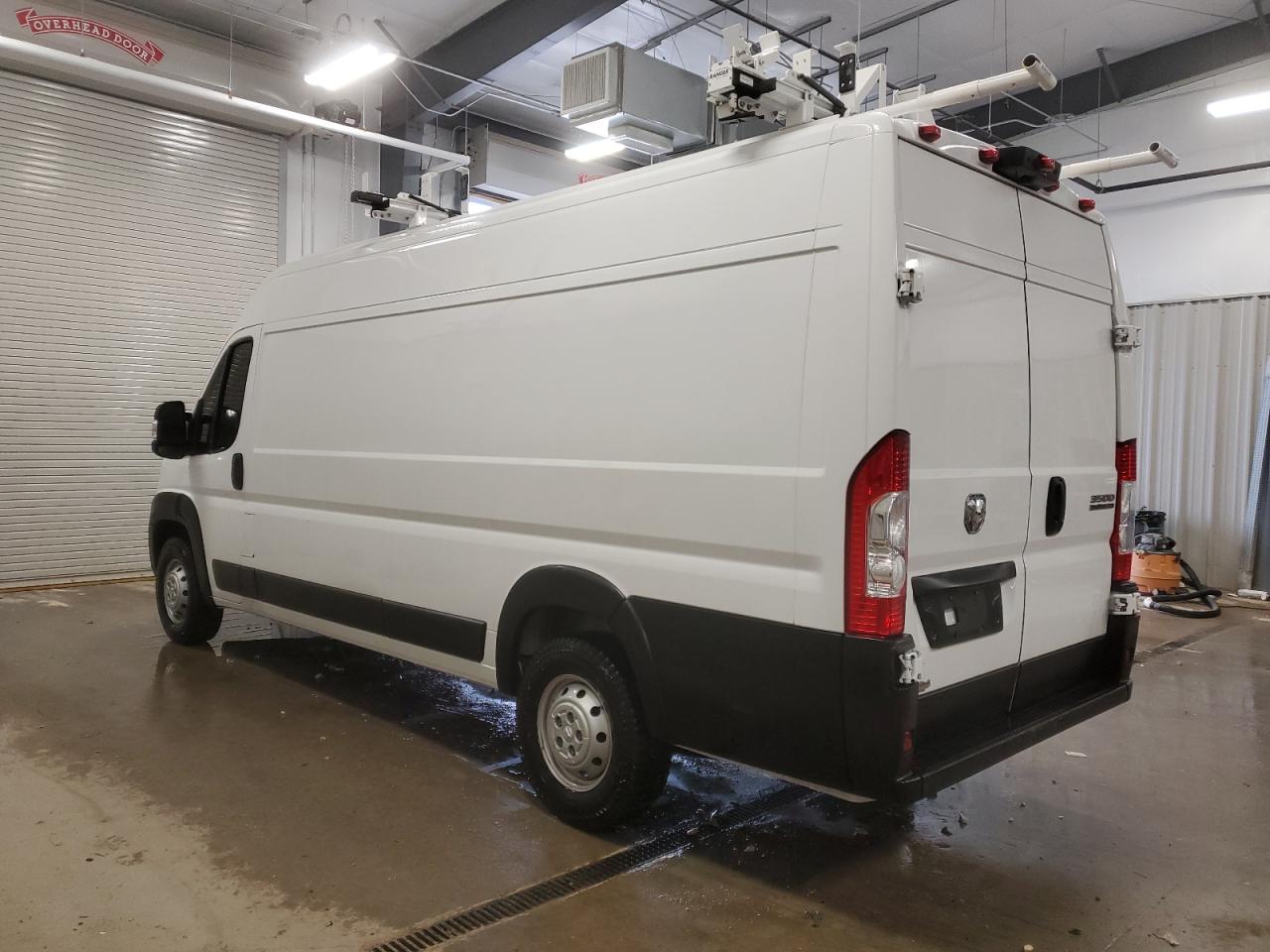 2023 Ram Promaster Cargo Van VIN 3C6MRVJG7PE530166 COPART salvage auction — Front End, WY - CERT OF TITLE-SALVAGE, sold $7,500 on 2026-06-24 (photo 2)