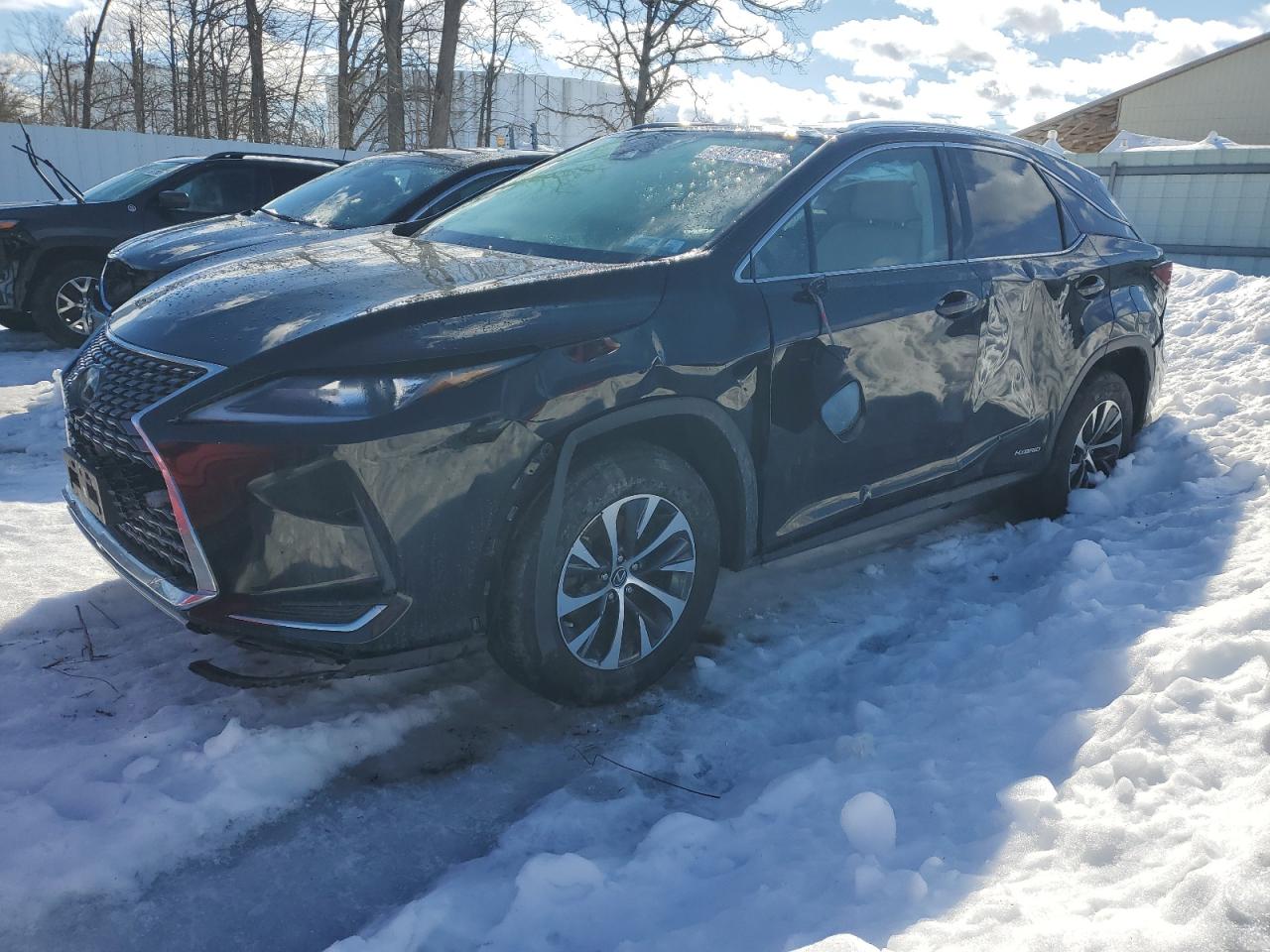 2021 LEXUS RX450 VIN 2T2HGMDA9MC071973 — COPART salvage auction photo