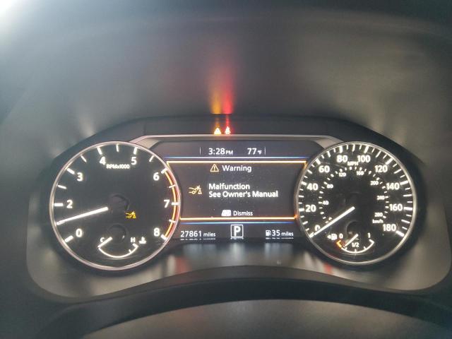 2022 Nissan Altima VIN 1N4AL4CV4NN316947 COPART salvage auction — REAR END, Id - Salvage Certificate Of Title, sold $8,600 on 2026-07-27 (photo 9)