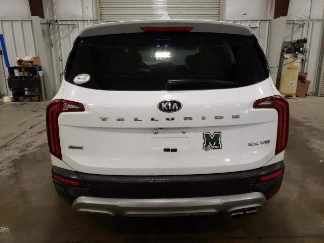 2021 Kia Telluride VIN 5XYP3DHC2MG103853 COPART salvage auction — FRONT END, Wv - Salvage Certificate, sold $3,750 on 2026-07-13 (photo 6)