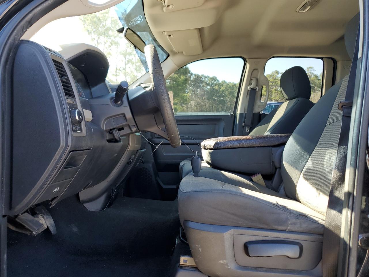 2012 Dodge Ram VIN 1C6RD6FT3CS139068 COPART salvage auction — FRONT END, TX - CERTIFICATE OF TITLE, sold $1,875 on 2025-04-02 (photo 7)